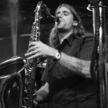kenny.saxophone.bw