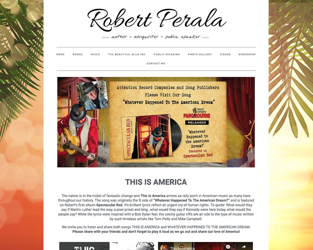 Robert Perala Author Artist b3pmusic