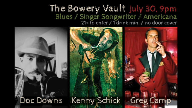 Kenny Schick The Bowery Vault